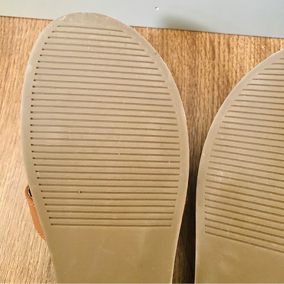 Steve Madden Hadyn Cognac Leather Sandals Womens Size 7.5 - Picture 7 of 9